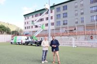 El Ayuntamiento de La Laguna mejora la iluminación del campo de fútbol de La Verdellada